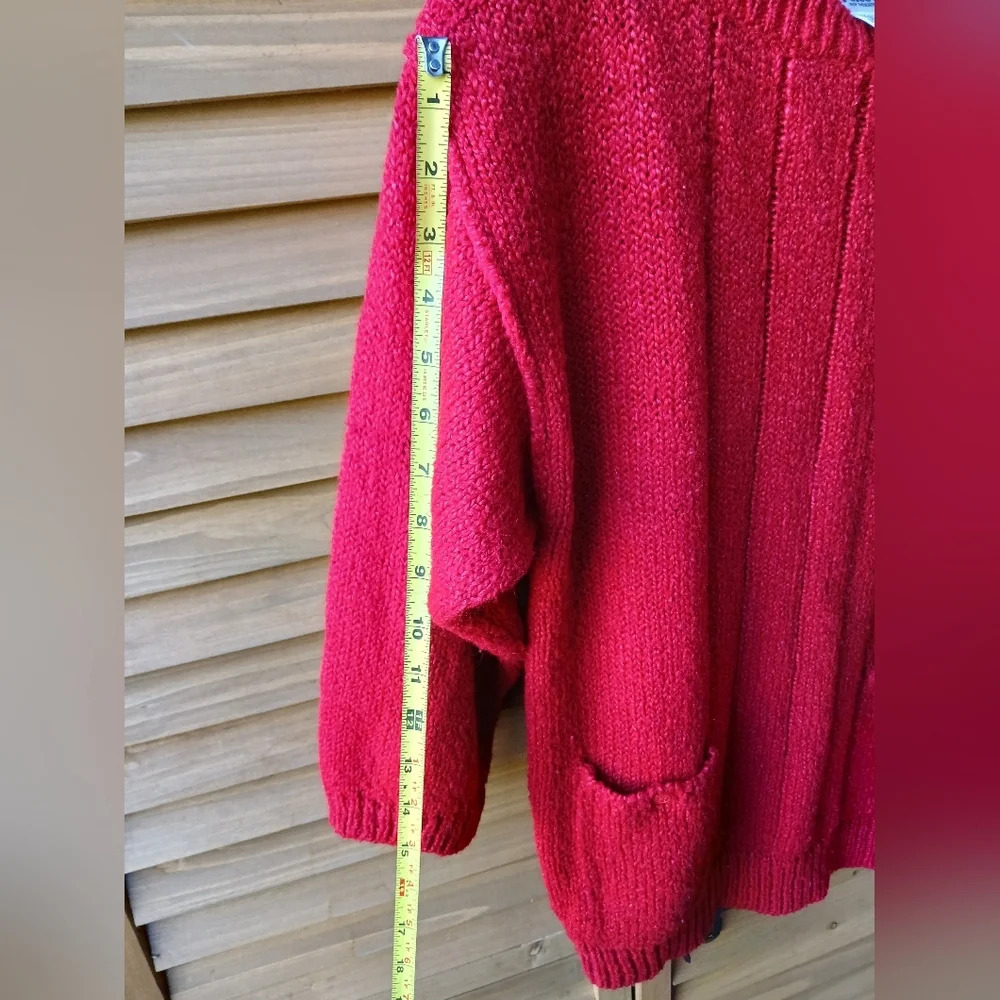 Partners by Mervyns Vintage Red Crew Neck Sweater - Picture 10 of 10